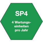 Piktogramm SP4 Service Paket 4 Piktogramm SP4 Service Paket 4