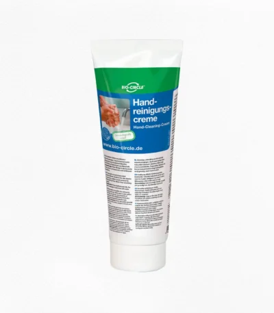 BIO-CIRCLE Handreinigungscreme in einer 250ml Tube mit weißem Verschluss