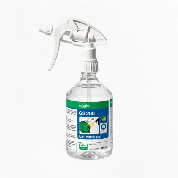 Reinigerflasche 500 ml mit Sprühkopf des Reiniger GS 200