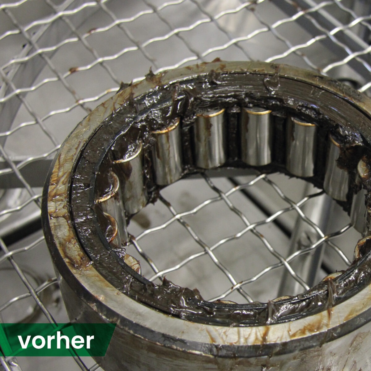Kugellager verschmutzt vorher_CB 100_A50025
