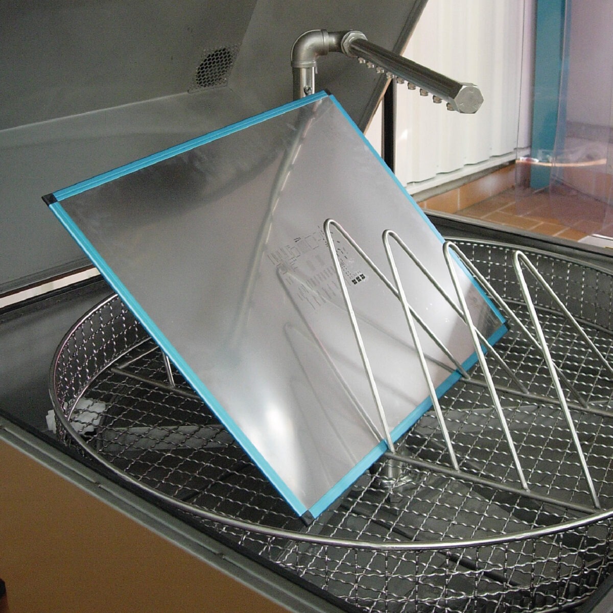 Metalplatte in HTW_Entschäumer silikonhaltig_A01087-01