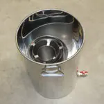 Edelstahlfass mit Sedimentationseinsatz_PROLAQ Umrüstset für bestehende Anlagen_G90053