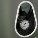 Druck am HP Vigo Hochdruck-Teilewaschtisch einstellen_G30027