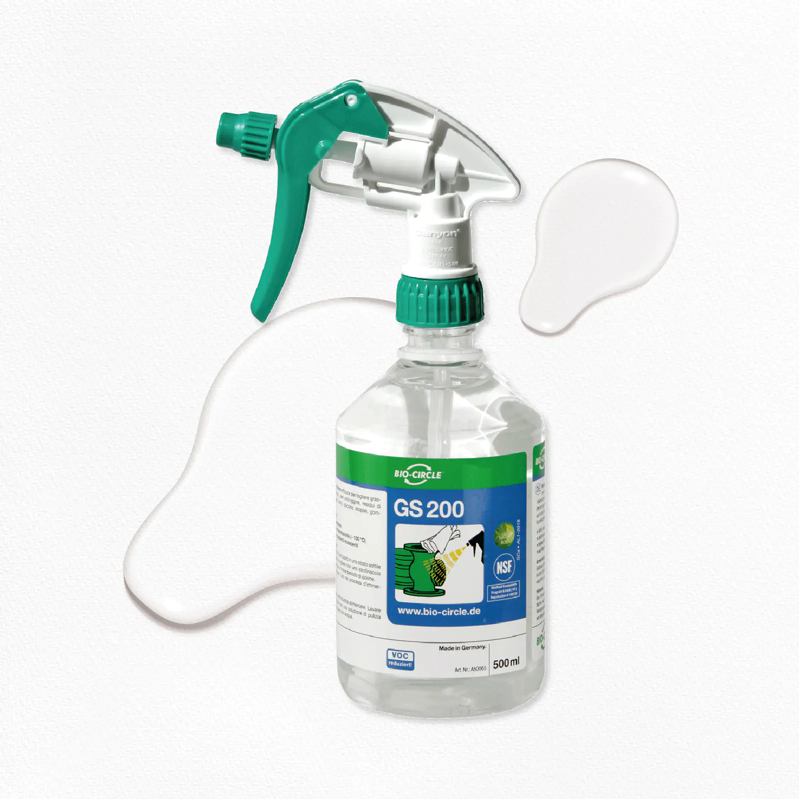 A50065_GS_200_500ml Produktbild GS 200 0,5l Flasche