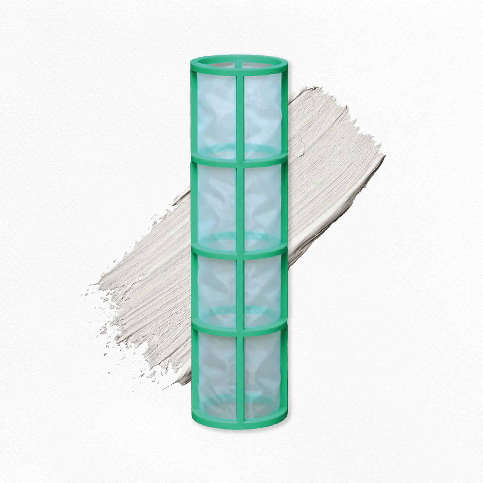 Nylonfilter_gruen Produktbild Nylonfilter 0,2 mm für Filtergehäuse, Farbe: grün