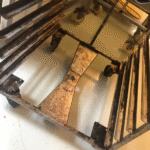 Stikkenwagen reinigen mit Rauchharz-Entferner