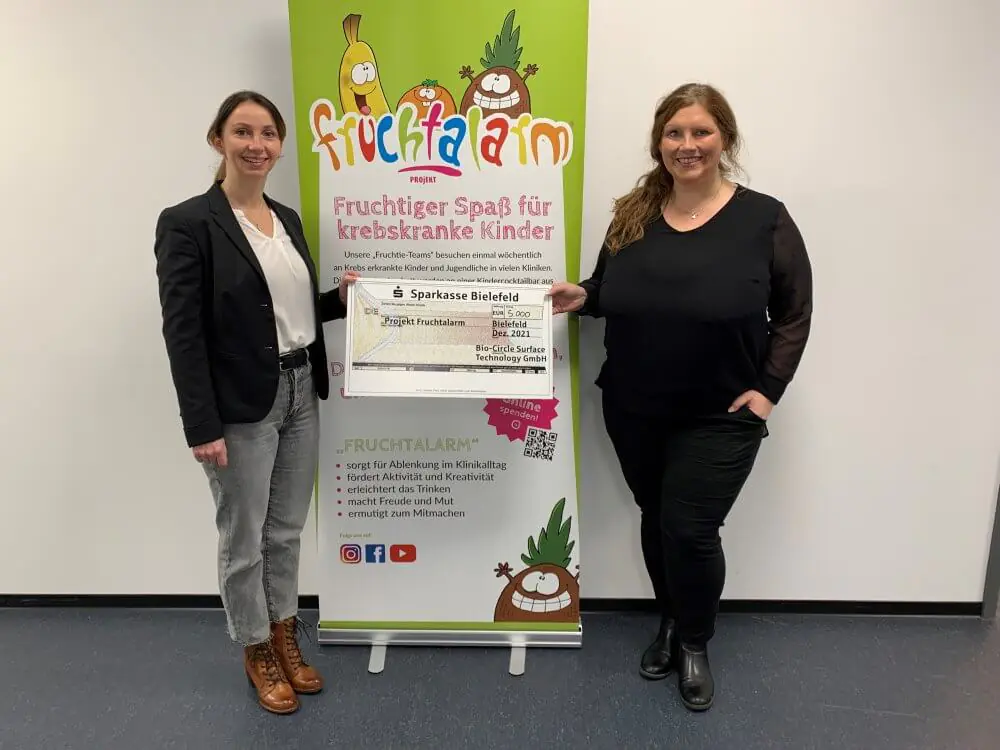 5000€ für Kinderkrebsprojekt 5000€ für Kinderkrebsprojekt