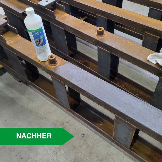 Entrosten - Entrosten vor dem Schweißen