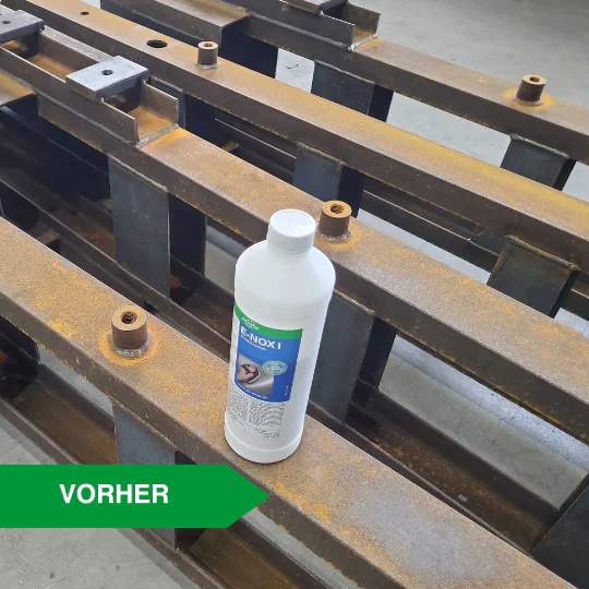 Entrosten - Entrosten vor dem Schweißen