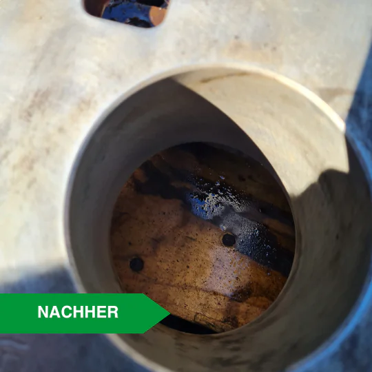 Kunststoffausgasungen - Kunststoffausgasungen entfernen