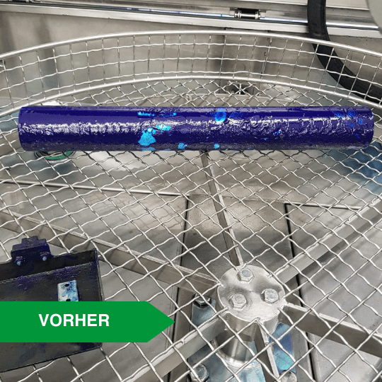 Siebdruckelemente - Farbe entfernen auf Siebdruckelementen