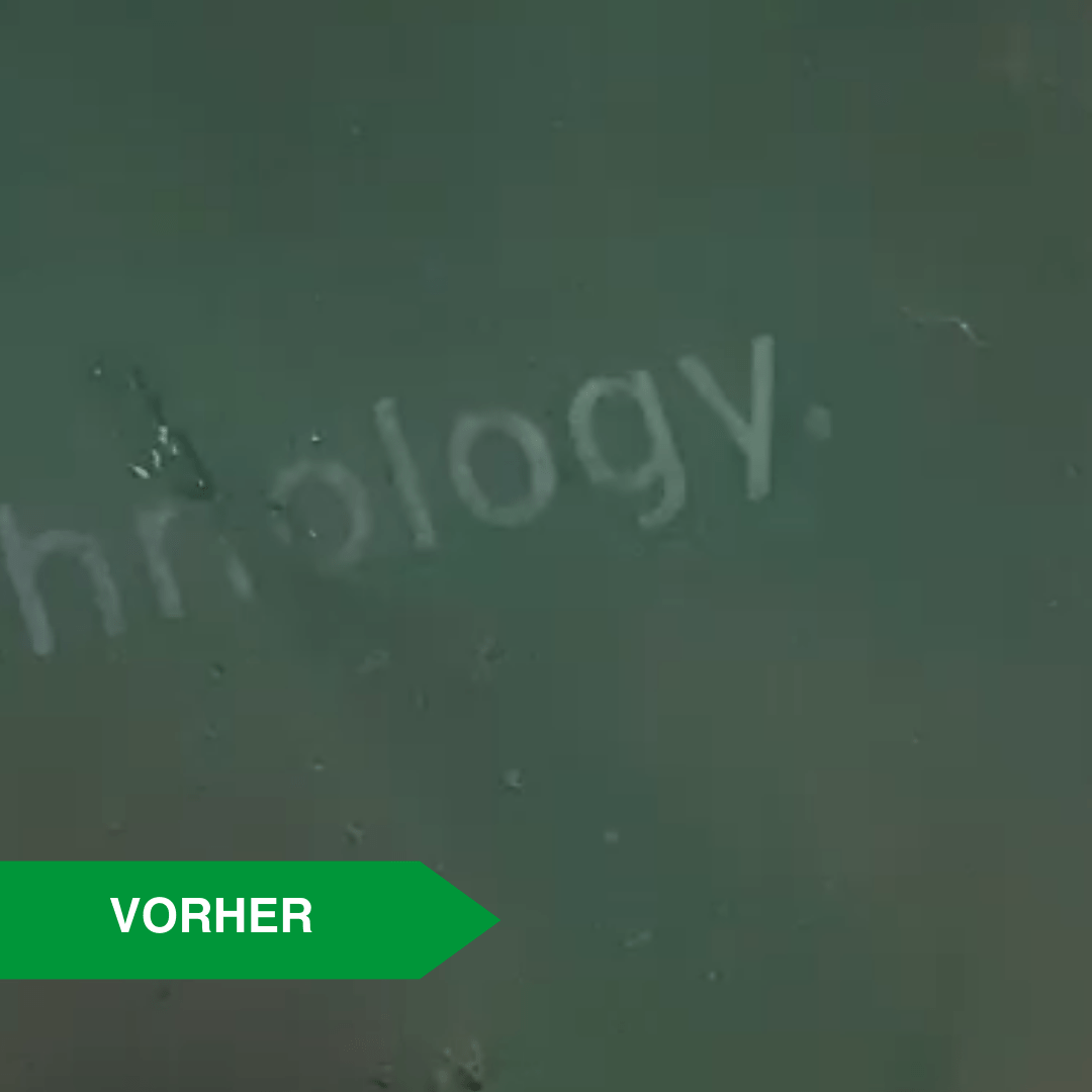 Plastisol - Abreinigen von Plastisol