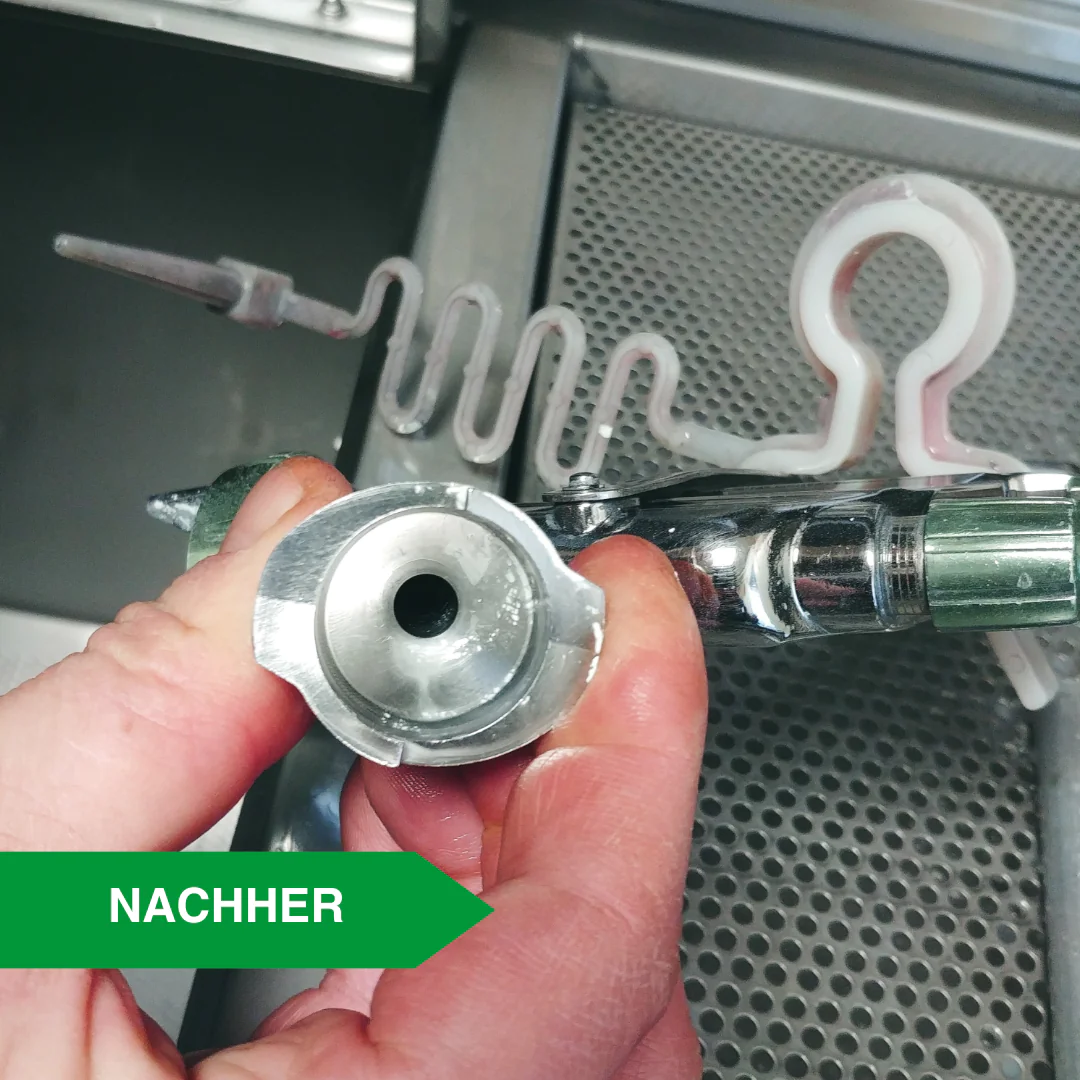 Automatisch - Lackierpistole automatisch reinigen