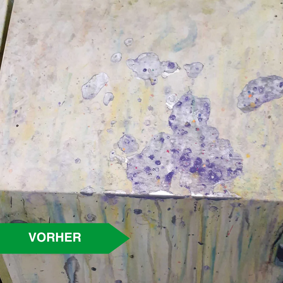 Tinte - Tinte entfernen