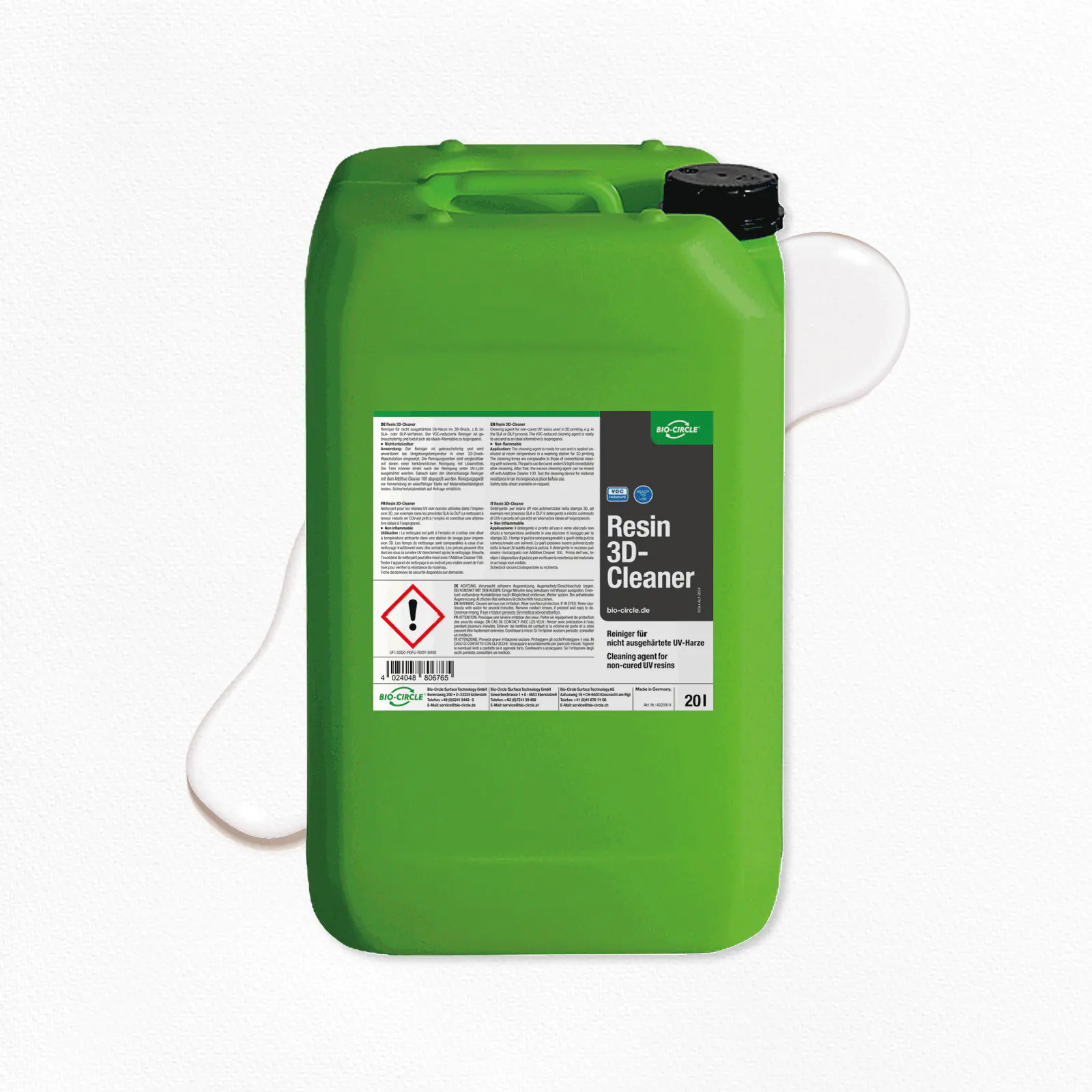 Resin 3D-Cleaner_20 l Resin 3D-Cleaner 20 L Kanister - A020919