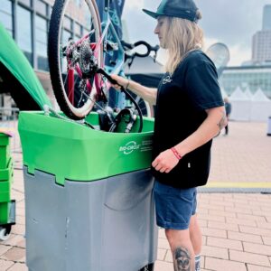 Fahrradwäsche mit dem BIO-CIRCLE GT-i