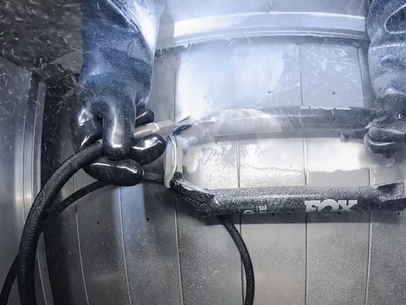 Bike Suspension Service HP Vigo cleaning Fahrradteile