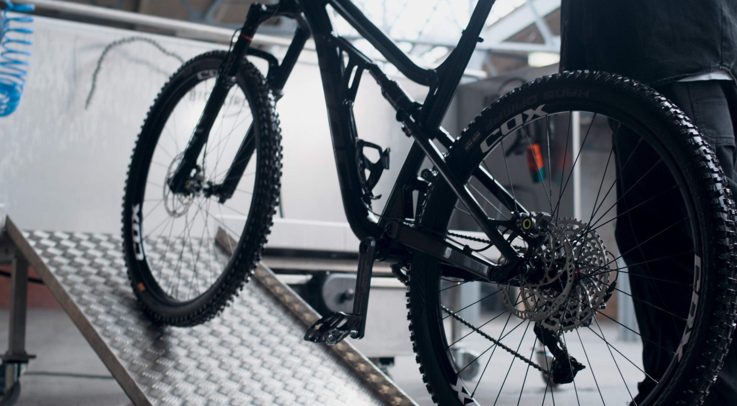 Bike Bio-Circle Fahrradwaschanlage Anwendung