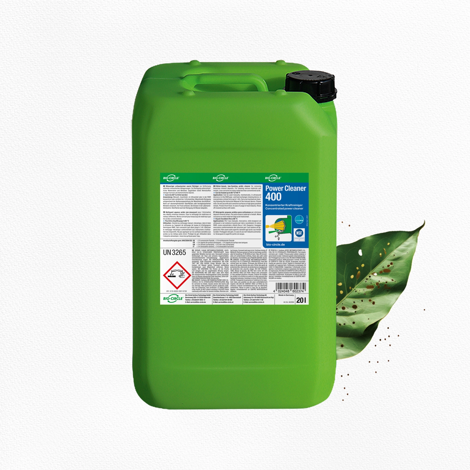 Produktbild Power Cleaner 400 20l Kanister Produktbild Power Cleaner 400 20l Kanister