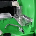 Deckel/- und Seitenablagen vom BIO-CIRCLE For U Teilewaschtisch