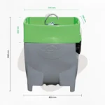 Produktfoto - BIO-CIRCLE For U - mit Maßen