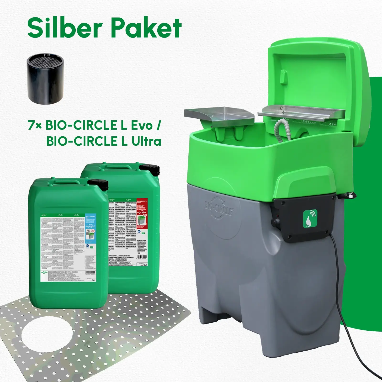 Inhalt des Silber Pakets für den BIO-CIRCLE For U