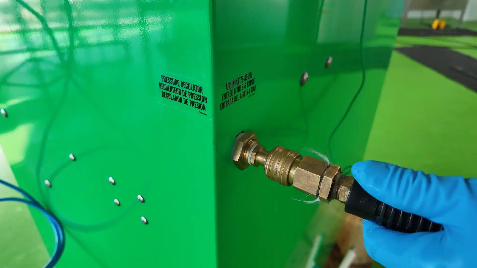 Anschluss vom PROLAQ Auto