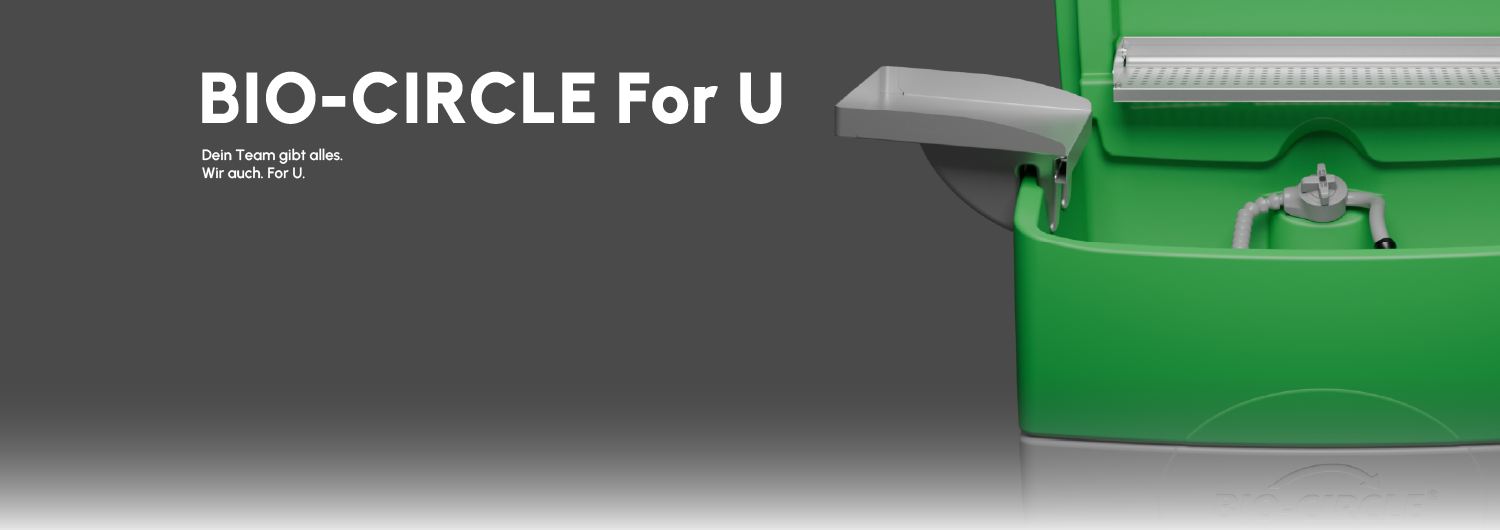 BIO-CIRCLE For U Banner für den BIO-CIRCLE For U