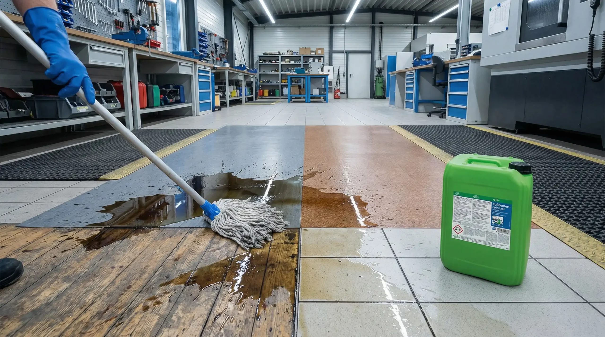 Ratgeber Titelbild Öl von Fußböden entfernen