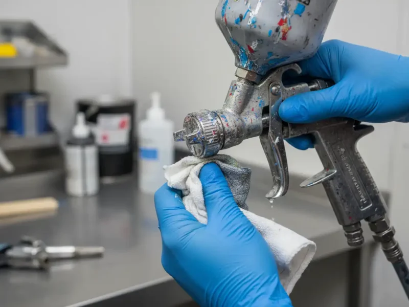 Ratgeber Titelbild Lackierpistolen reinigen