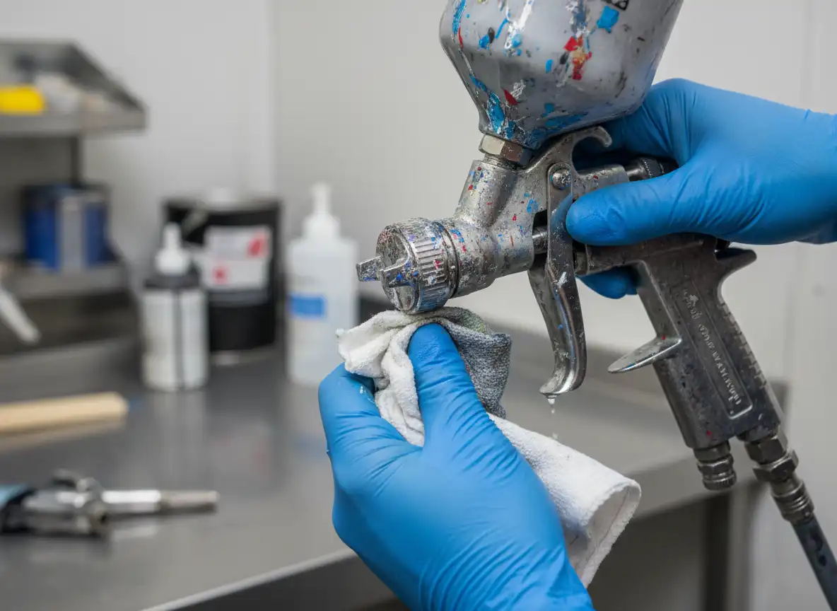 Ratgeber Titelbild Lackierpistolen reinigen