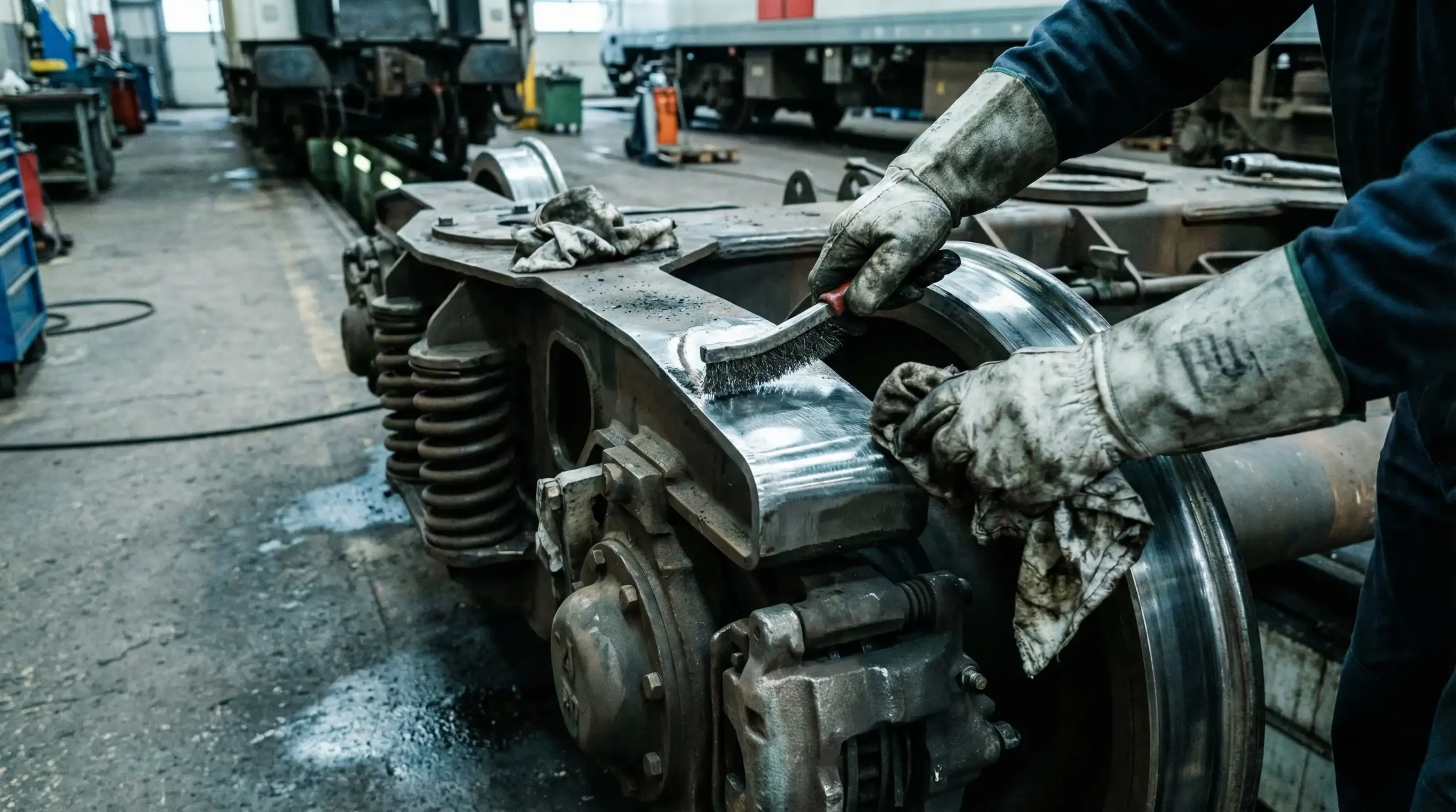 Ratgeber Titelbild Fahrgestelle und Drehgestelle reinigen