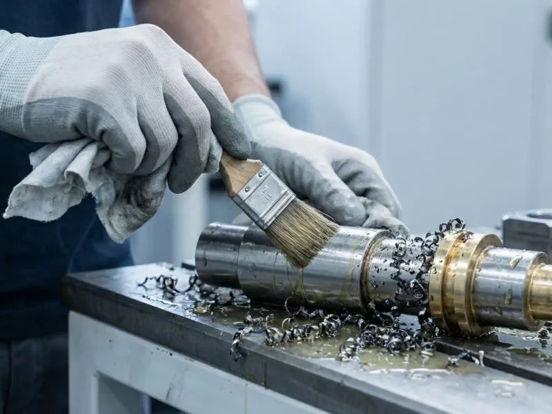 Ratgeber Titelbild Metallspäne und Ratgeber Titelbild Metallspäne und Kühlschmierstoff entfernenKühlschmierstoff entfernen