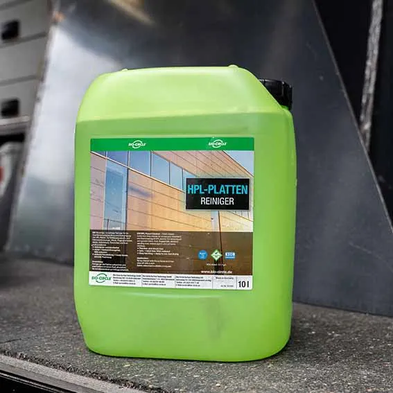 Anwendungsbild HPL-Platten Reiniger