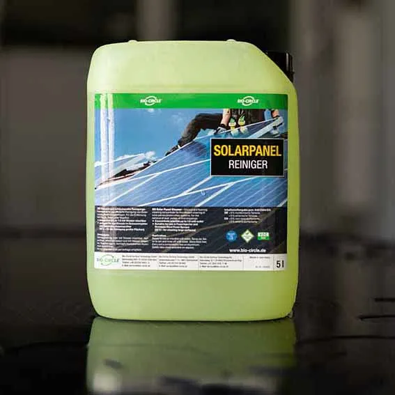 Anwendungsbild Solarpanel Reiniger