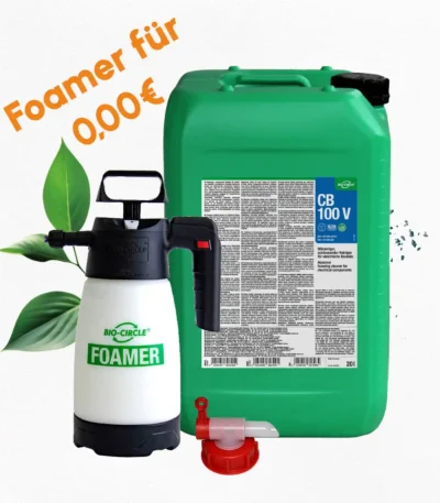 Produktfoto CB 100 V - 20 Liter Kanister mit Ablasshahn und Foamer