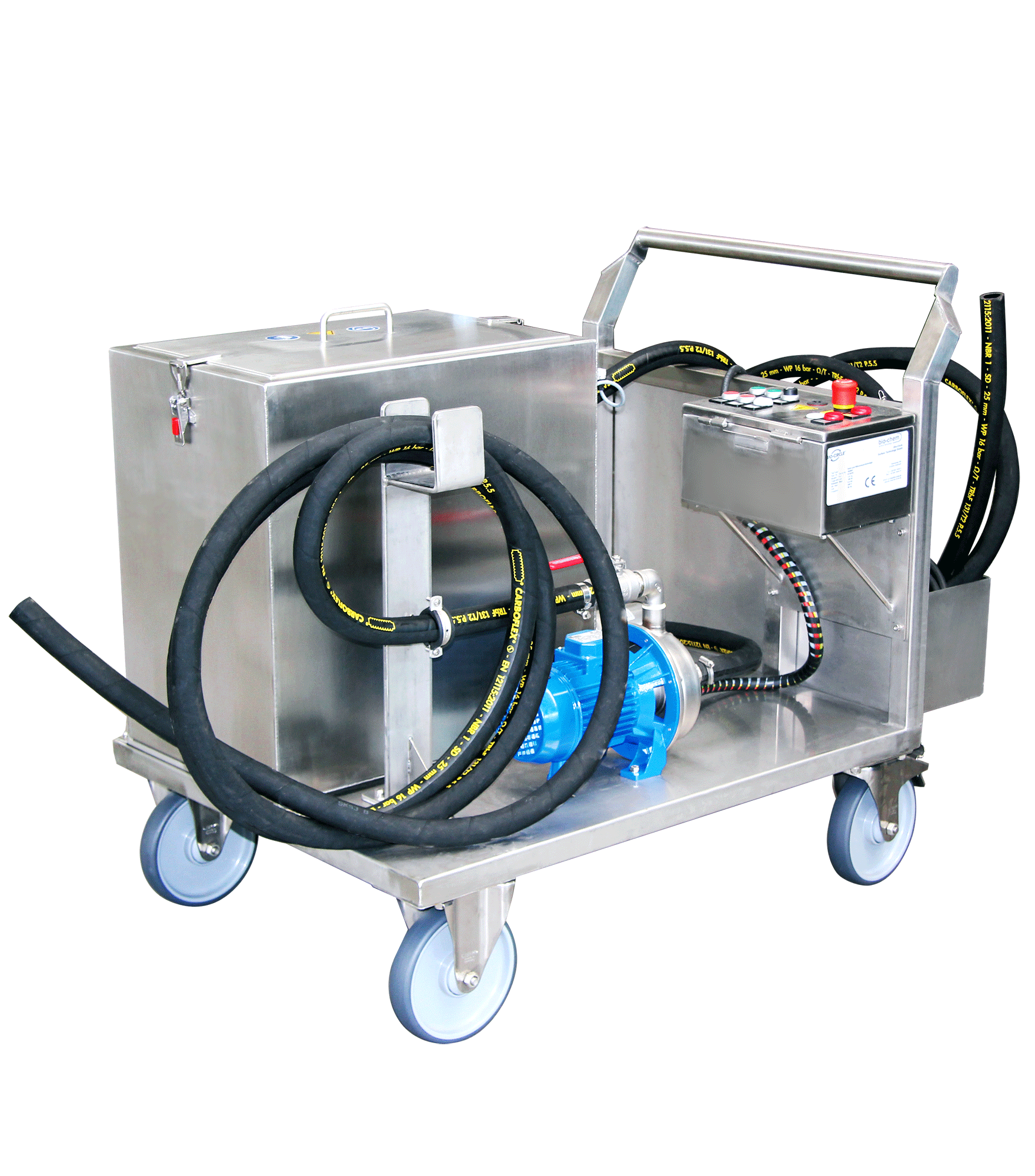 RWR 80 Liter - Reinigungsanlage für Rohre, Wärmetauscher und  Temperiergeräte